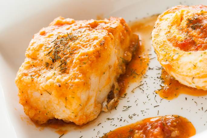 Appresentation suggestion of Basic Codfish Recipe