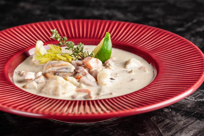 Appresentation suggestion of Clam Chowder