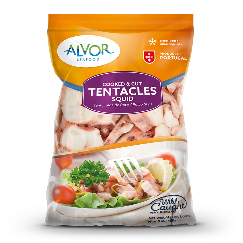 Photo of Squid Tentacles Cooked & Cut